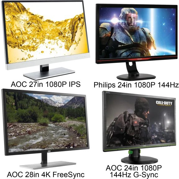 A Myriad Of Monitors (Refurbished)