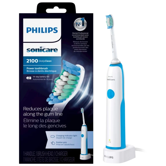 Philips Sonicare DailyClean 2100 Rechargeable Electric Toothbrush