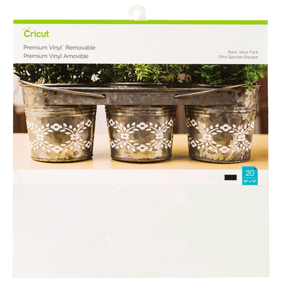 Pick-Your-2-Pack: Cricut® 12"x12" Premium Vinyl Removable Packs