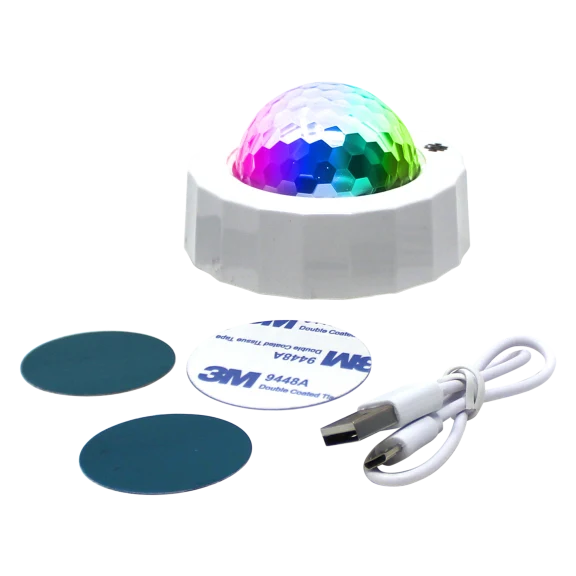 Tech Theory Illuminated Sound Activated Party Light