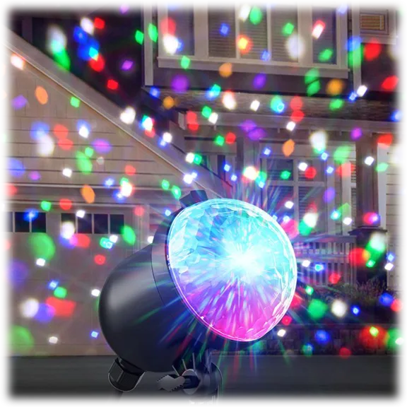 2-Pack: ION Holiday Party Plus Multicolor Projected Lights with Remote