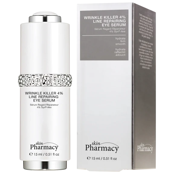 Skin Pharmacy Wrinkle Killer 4% Line Repairing Eye Serum 15ml