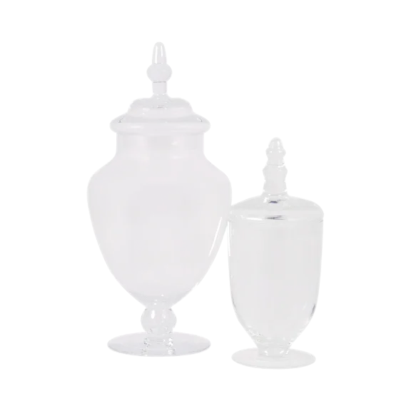 Apothecary Jars 2-Piece Set