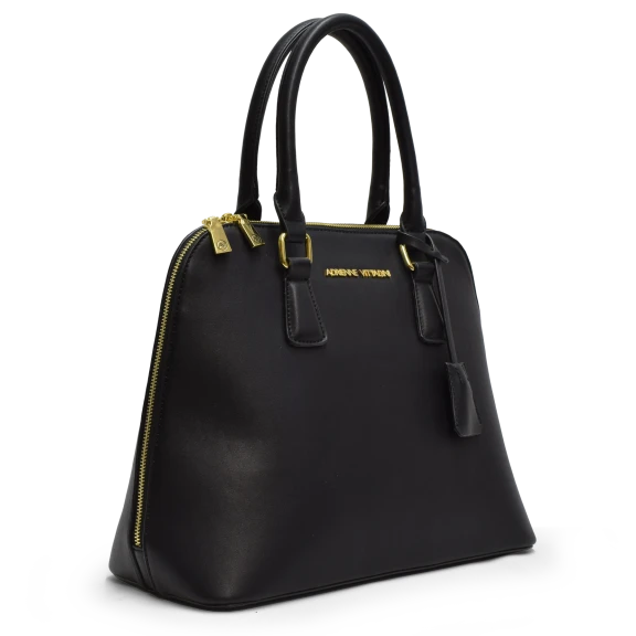 Adrienne Vittadini Classic Smooth Dome Satchel