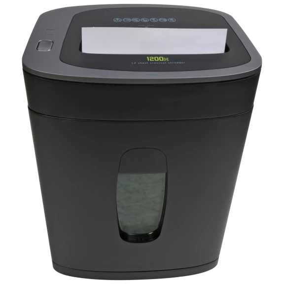 Royal 12-Sheet Shredder for Paper, Staples and Credit Cards (Refurbished)