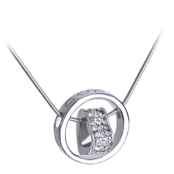 Hollywood Sensation 18K Gold Plated Heart Pendant Necklace