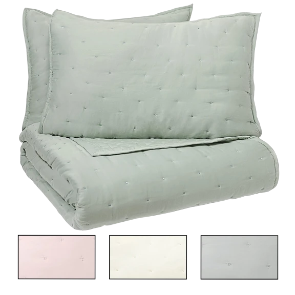 Vue Elements 3-Piece Coverlet Bedding Set