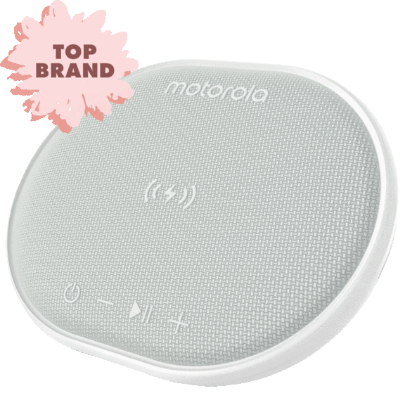 Motorola Bluetooth Speaker with Wireless Charging Pad