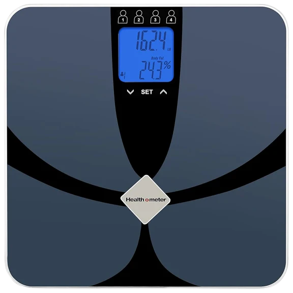 Health-o-Meter Digital Glass Health Scan Body Composition Weight Tracking Scale