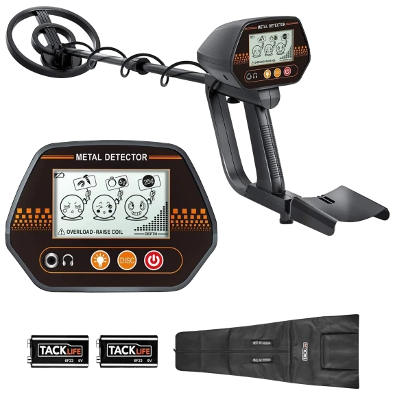Tacklife Metal Detector, Metal Finder with All-Metal and Disc Modes