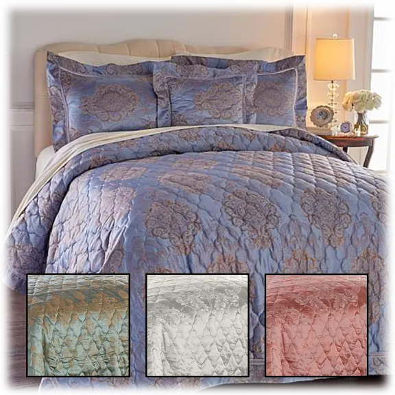Highgate Manor 4-Piece Opulent Coverlet Set