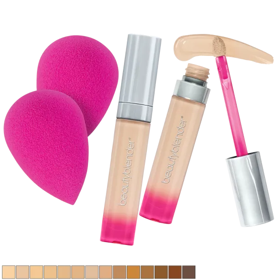2-Pack: beautyblender Bounce Airbrush Liquid Whip Conceal and beautyblender