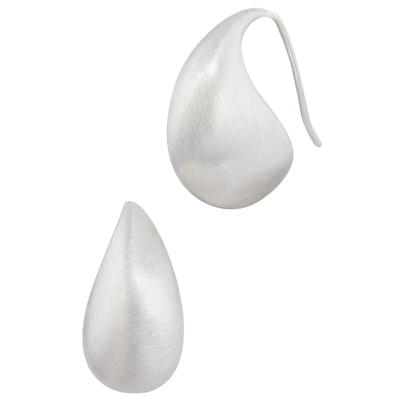 Savvy Cie Teardrop Huggie Earrings