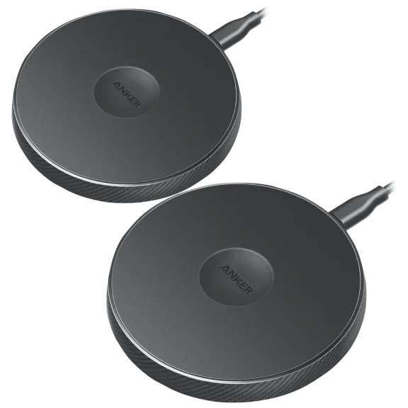 2-Pack: Anker 5W Wireless Charging Pad - Black
