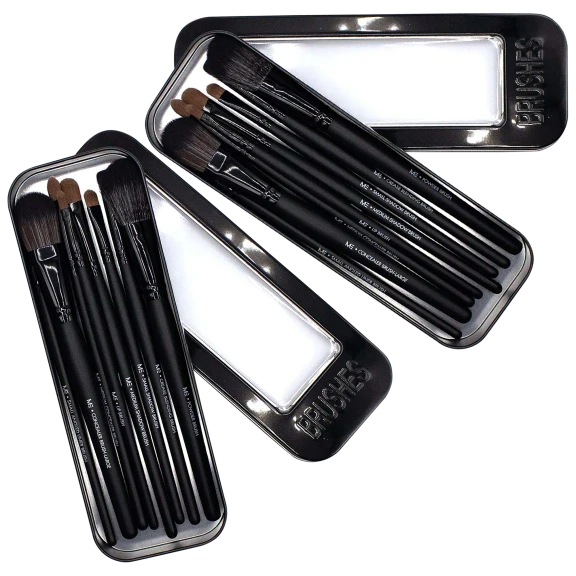 2-Pack: Makeover Essentials 8-Piece Brush Set