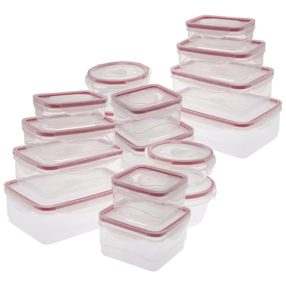 32-Piece FreshClip Food Storage Set with Locking Lids