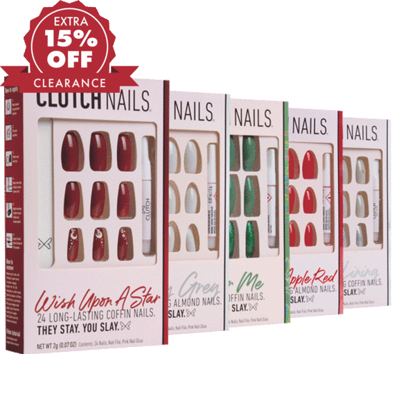 5-Pack: Clutch Nails Press-On Nails