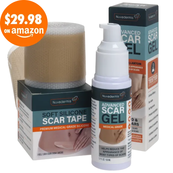 Nuvadermis Scar Gel + Scar Tape Bundle