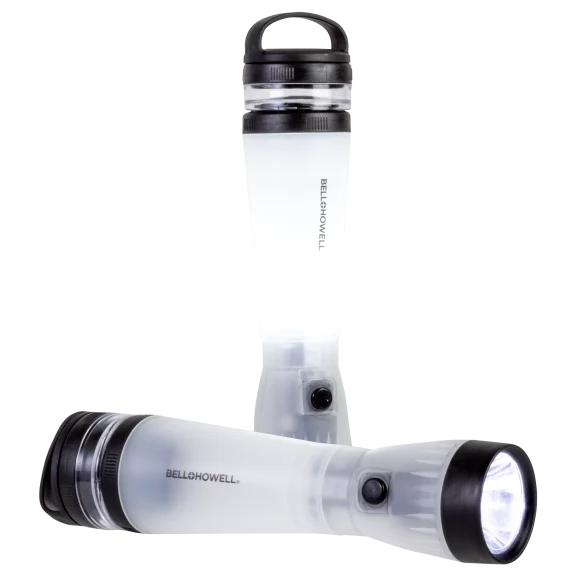 2-Pack: Bell + Howell Water Resistant Multi Function Flashlight