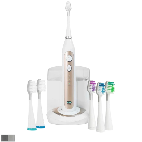 Smile Bright Elite Sonic Toothbrush with UV Sanitizing and 6 Brush Heads