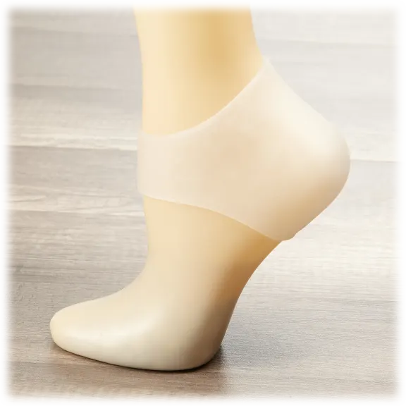 2-Pack: Silicone Gel Sleeves for Heels and Ankles