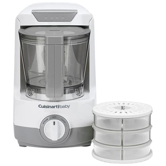 Cuisinart Baby Food Maker & Bottle Warmer with Food Storage Containers