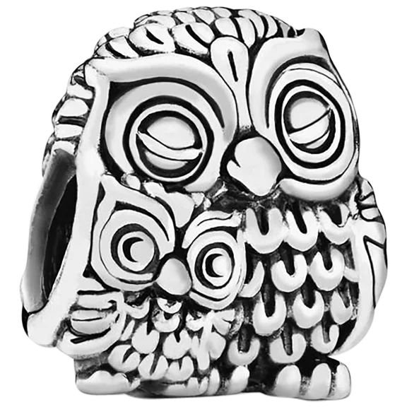 Pandora Charming Owls Charm Bracelet