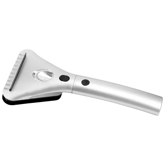 Two Elephants Heated Ice Scraper with Built-In LED Light