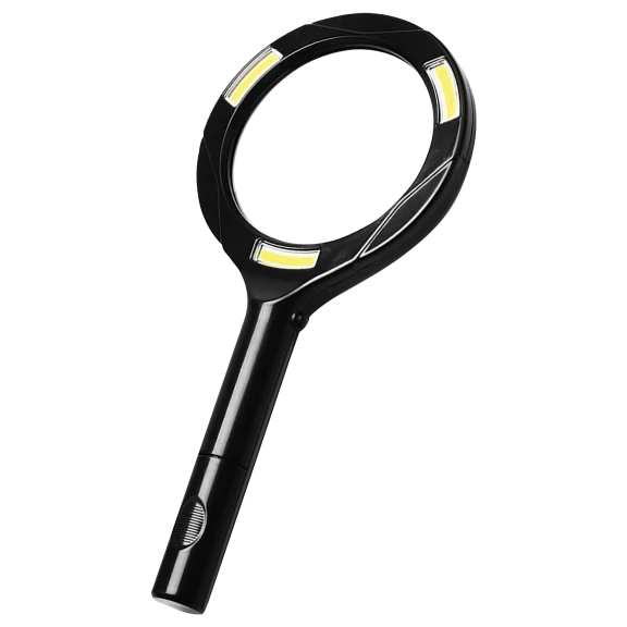Power-To-Go 3X Magnifying Glass with LED Lights