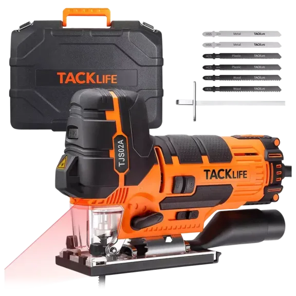 Tacklife Barrel Grip Jigsaw with Variable Speeds