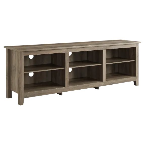 Walker Edison Essential 70" Rustic Wood TV Stand