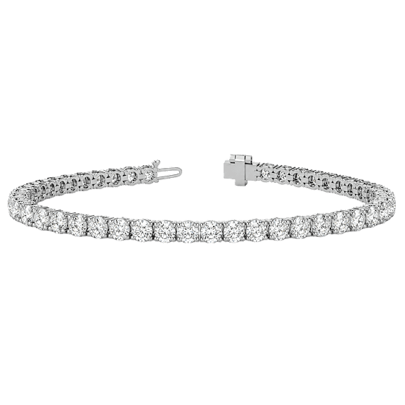Voss+Agin 8 Carat DEW Created Sapphire Tennis Bracelet