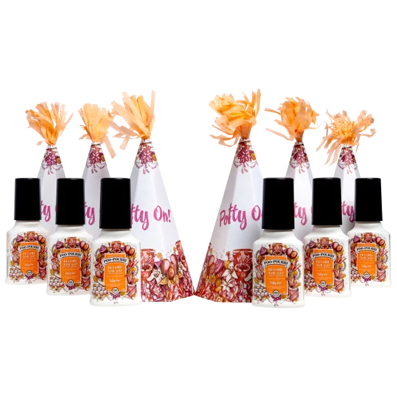 6-Pack: Poo-Pourri Potty On Party Hat Gift Set (6x 2oz Sprays)