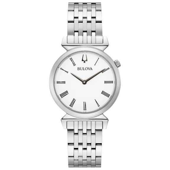 Bulova Regatta Stainless Steel Classic Ladies Watch 96L275