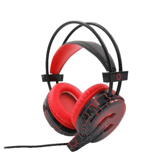 Gabba Goods DEFCON LED Light-up Gaming Headphones