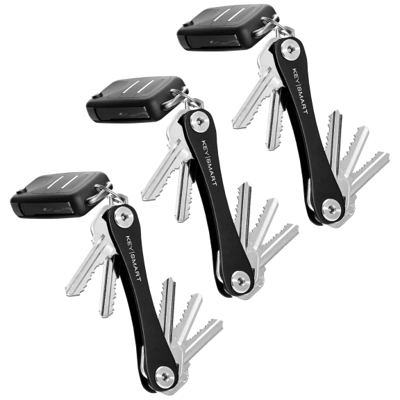 3-Pack: KeySmart Original Compact Key Organizer