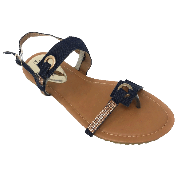 Victoria K. Women's Denim Sandals