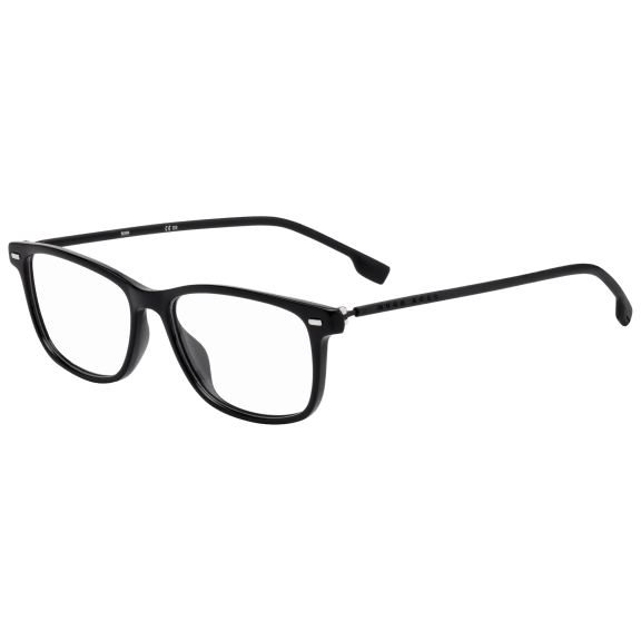 Hugo Boss Eyeglasses with Black Acetate/Metal Rectangular Frames-1012 807