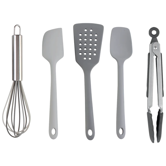 Cook with Color 5-Piece Mini Utensil Set