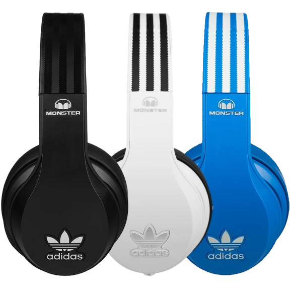 Monster Adidas Originals Over Ear Wired Headphones