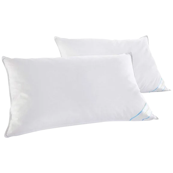 Beauty Sleep 100% Cotton-Covered Duck Feather Pillows