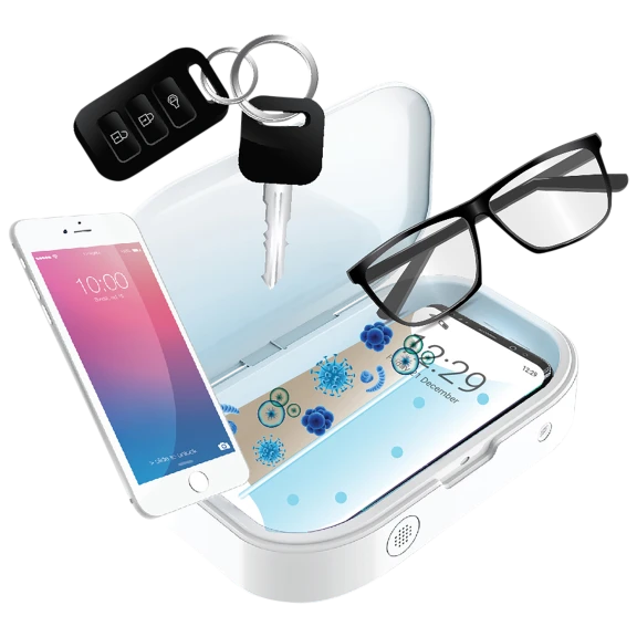 Gabba Goods Phone & Accessory UV Light Sanitizer Box