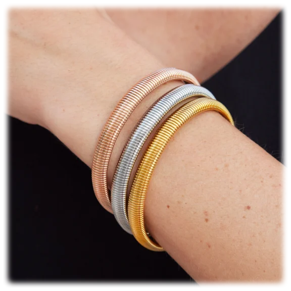 Savvy Cie 3-Piece Italian Design Flexible Bracelet