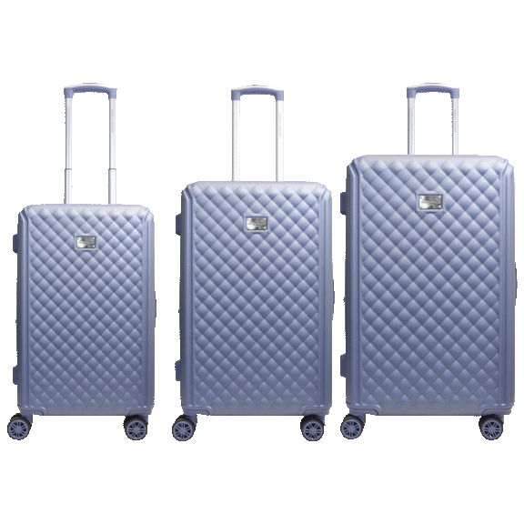 Adrienne Vittadini 3-Piece Hardside Luggage Set