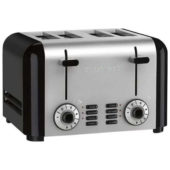 Cuisinart 4-Slice Compact Stainless Toaster