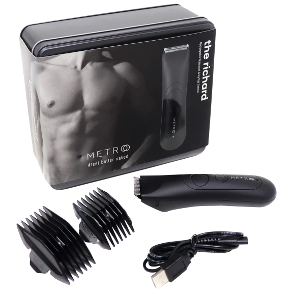 MetroMan Rechargeable Waterproof Body Hair Trimmer