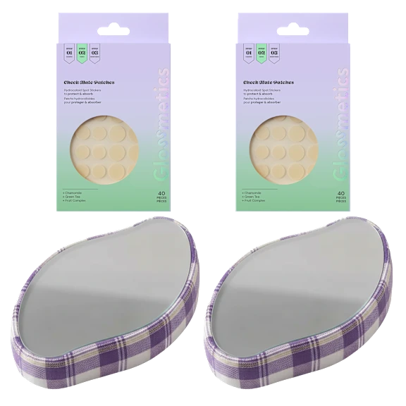 2-Pack: Glossmetics Spot Stickers and Crystal Hair Remover