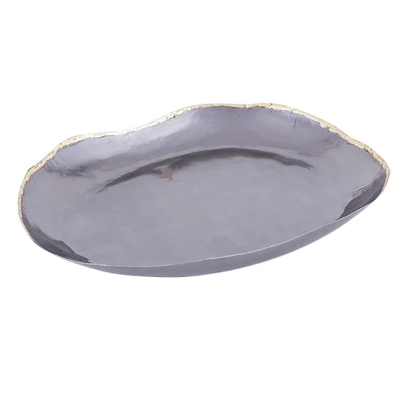 Star Home Designs Hudson Contoured Large Oval Tray