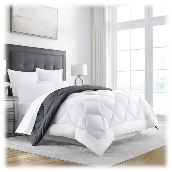 Sleep Restoration Down-Alternative Reversible Comforter