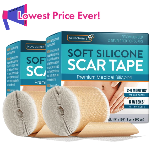 2-Pack: Nuvadermis Scar Tape